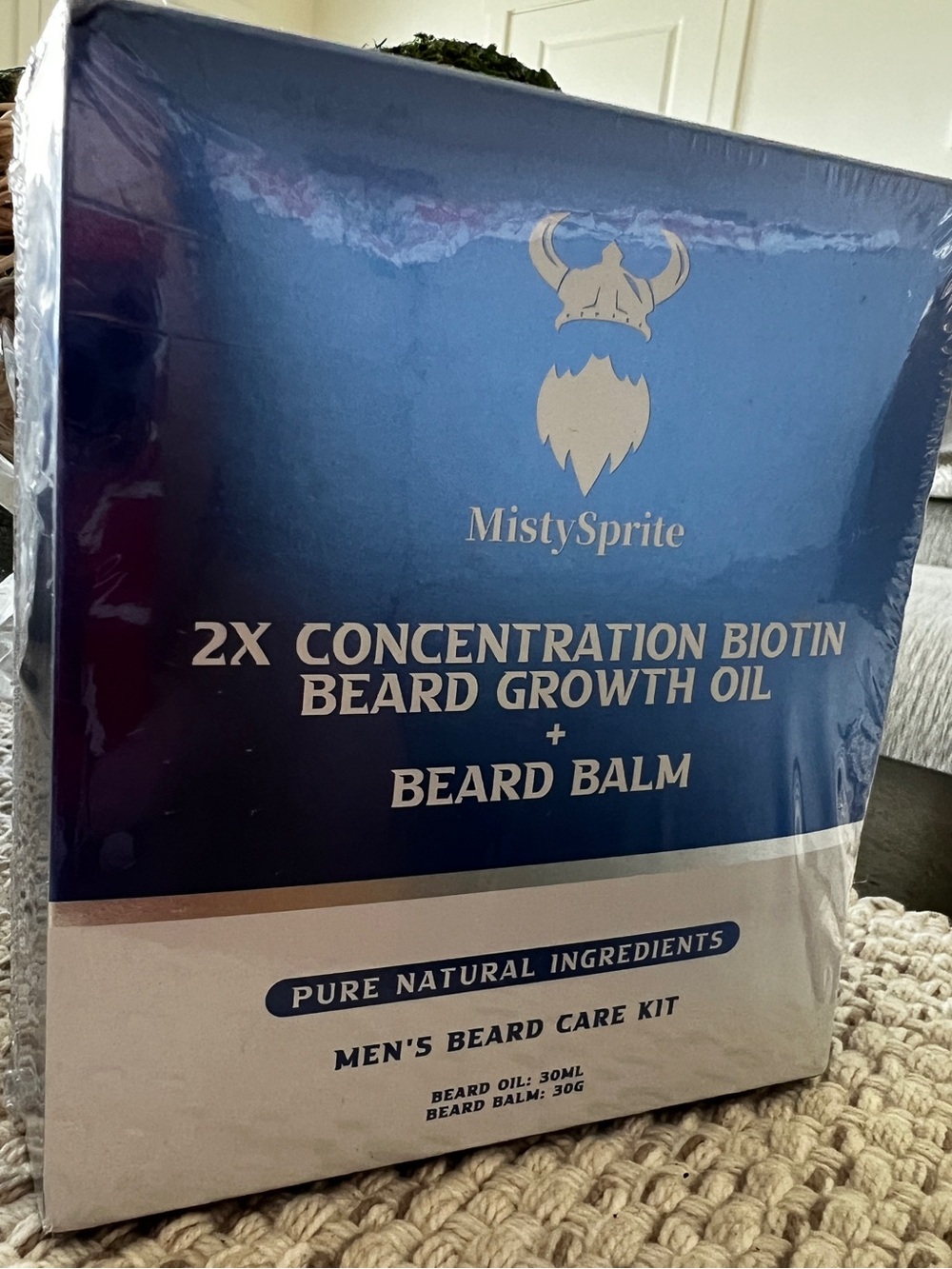 Men's Beard Growth Kit - Blue Beard Oil & Balm